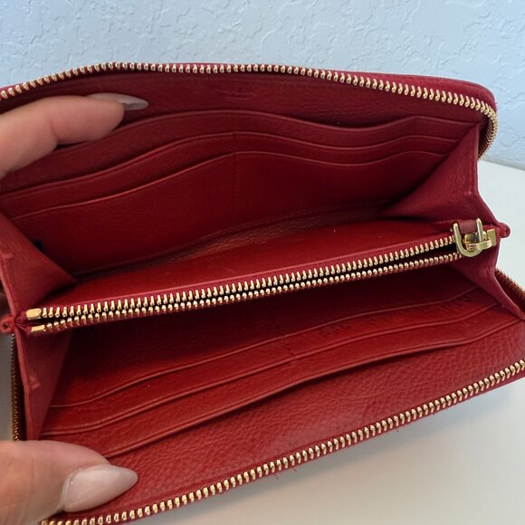 Prada Red Long Wallet - Picture 5 of 5
